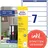 Avery Zweckform Ordneretiketten L4760-10 Weiß 38 x 192 mm 10 Blatt 70 St.