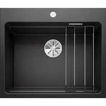 Blanco ETAGOn 6 schwarz, o.AF, m. Set ETAGON-Schienen