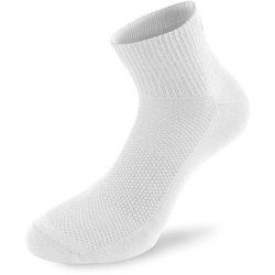 Lenz Performance Quarter Tech Socken, weiss, Größe 39 40 41 42 für Männer