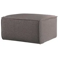 Fun Möbel Polsterhocker Designerhocker 65 x 40 x 65 cm Taupe