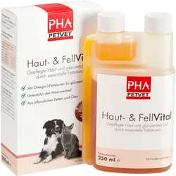 PHA Haut- und FellVital flüssig für Hunde/Katzen 250 ml