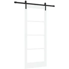 vidaXL Orkdal rechts 83 x 202 cm weiß