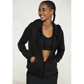 ONLY PLAY Onplounge LIFE HOOD FZ LS SWT Noos Sweatshirt-Jacke, schwarz, L EU - L