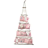 Frau Wundervoll DIY Adventskalender Weihnachtsbaum rosa 110 cm