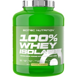 Scitec Nutrition 100% Whey Isolate 2000g Dose, Banane