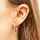 Fascination by Ellen K. Creolen 333 Gold gelb 17,5mm
