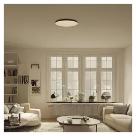 EMOS LED-Wand-/Deckenleuchte DIONI - CCT einstellbar 3 000/4 000/5 700 K - 2160 lm - 18 W (statt 130W Glühbirne) - 30 000 Std. - Abstrahlwinkel 110° - für Innen und Außen - rund, Ø 36 cm - schwarz