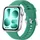 Huawei Watch Fit 5 BT 45 mm Aluminiumgehäuse Silber Grün  Fluorelastomer-Armband M/L