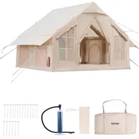 Vevor Aufblasbare Zelte für Camping 3x3x2,3 m, 4–6 Personen,