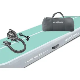 Vendomnia TRACK Matte - aufblasbar, Tumbling Gymnastikmatte, Turnmatte, Trainingsmatte, Fitnessmatte