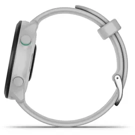 Garmin Forerunner 55 mit Silikon-Wechselarmband weiß