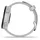 Garmin Forerunner 55 mit Silikon-Wechselarmband weiß