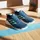 adidas Novaflight 2 Indoor Schuh - blau, 42 2/3