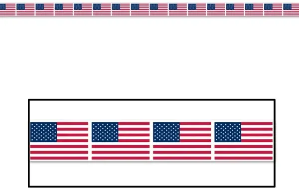 Amerika Flagge Absperrband
