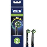 Oral B Oral-B CrossAction Clean Maximiser Brush Heads 2 Stück(e) Schwarz