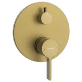Sapho ICONIC Unterputz-Duschbatterie Gold matt
