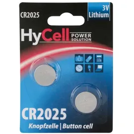 HyCell Knopfzelle CR 2025 140 mAh 2 St.