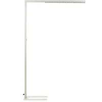 Beliani Stehlampe, LED Metall silber 194 cm rechteckig MENSA