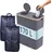Relaxdays Flaschensammler 170 l Grau