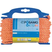 monheimer ketten- u. metallwarenindustrie PP-Seil Kletterseil 6,0 mm Orange
