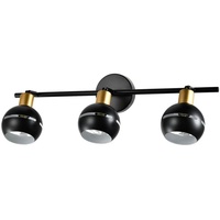 Lqwell LQWELL® LED Deckenleuchte Strahler, Deckenstrahler Schwarz Deckenspots E27