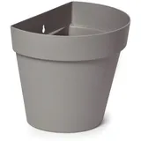 colourliving Pflanzkübel Blumentopf Rio | Pflanzkübel Robuster Übertopf oder Wand Blumentopf |aus Kunststoff, (Sand, 28x20x23cm Wand)