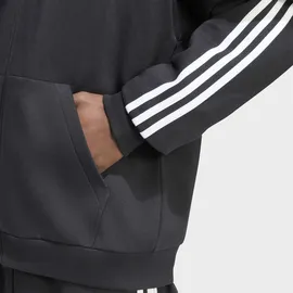 adidas M 3S FL FZ HD Kapuzensweatshirt Herren Schwarz/Weiß 3XL