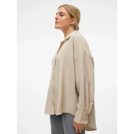 Vero Moda Melaney Queeny Langarmhemd Overcast / Melange XL