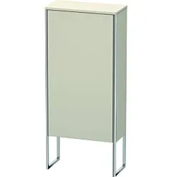 Duravit XSquare Halbhochschrank XS1304L9191 50x88x23,6cm, Tür links, stehend, Taupe