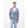 Lerros Jerseysakko "Jerseyblazer in Strickoptik", Herren, Gr. 27, mid storm blau, 82% Polyester, 11% Viskose, 7% Elasthan, Sakkos