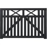 Plus Zauntor Vinesse 150 x 98 cm schwarz