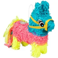 Boland Mini Pinata Esel 20 cm mehrfarbig