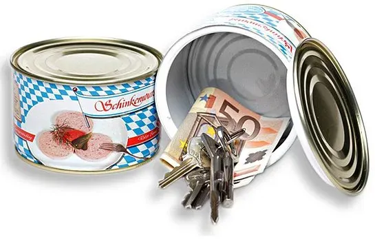 Dosensafe - Versteck in Dose Schinkenwurst