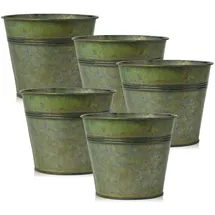luxuskollektion Blumentöpfe 5er Set 5 x 5 x 5 cm Grün