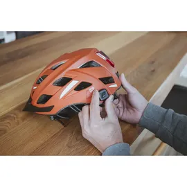 Fischer Fahrradhelm Urban Plus Miami L/XL orange matt