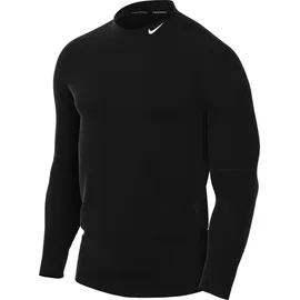 Nike Pro Dri-FIT Warm Mock Herren Sweatshirt, schwarz XL