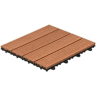 Home Deluxe WPC Bavaro hellbraun 30 x 30 x 2,2 cm