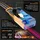 CSL - 10m CAT 8 Netzwerkkabel Flach und Dünn - Lan Kabel für 40 Gigabit High Speed, Internetkabel, Flachbandkabel, Verlegekabel - 40 Gbps Cat.8 RJ45 Kabel für Switch Router Modem PC, 10 Meter Schwarz