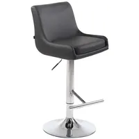 CLP Barhocker Club Kunstleder grau