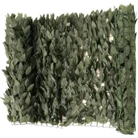 MCW Windschutz 100 x 300 cm Grün Kunststoff