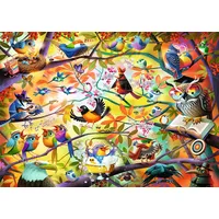 Ravensburger Erwachsenenpuzzle 1000 Teile - Dean MacAdam: Fleißige Vögelchen