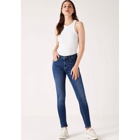 GARCIA High-waist-Jeans »Celia superslim«, blau