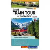 Hallwag Karten Verlag Hallwag Reiseführer Grand Train Tour of Switzerland, englische Ausgabe