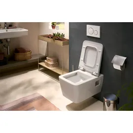 Hansgrohe EluPura Original Q Wand-WC mit WC-Sitz Weiß