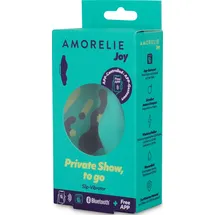 AMORELIE Joy – App-gesteuerter Slip-Vibrator Boogie | Spritzwassergeschützt aus Silikon