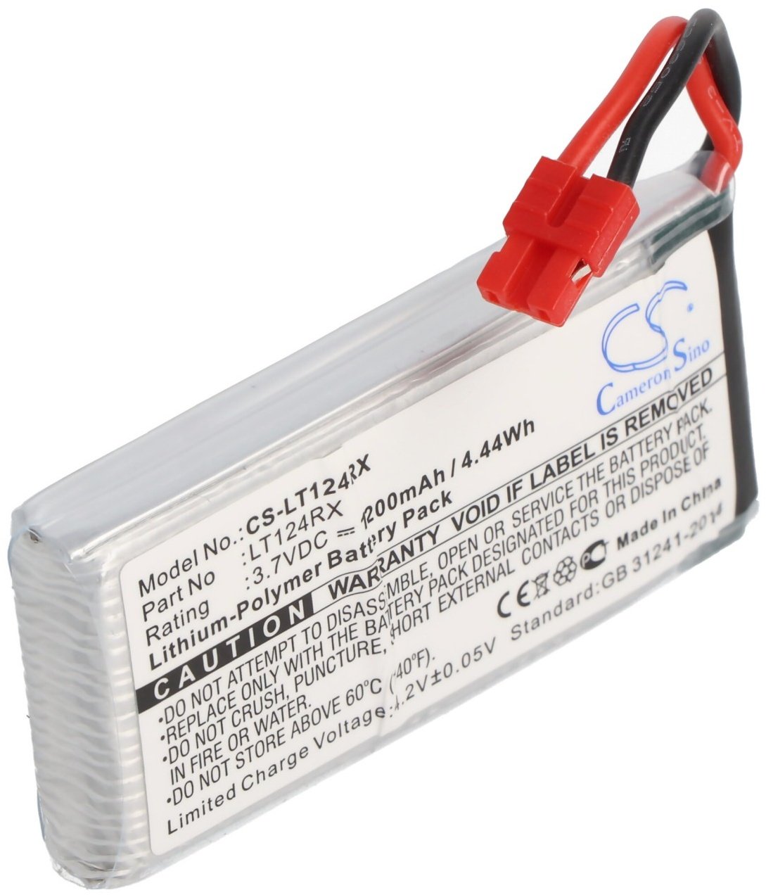 Li-Polymer-Akku - 1200mAh (3.7V) - für Modellbau wie Syma X5HC