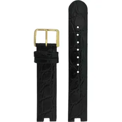 Rado Leder Rind Coupole Band Set Coupole Leder  Schwarz  18/18 07.08882.10 - schwarz