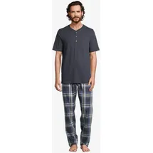 SCHIESSER Pyjama Night & Home Dunkelblau S