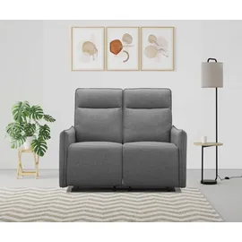 dorel home »Lugo, Kinosofa mit Reclinerfunktion in Kunstleder und Webstoff«, mit manueller Relaxfunktion in beiden Sitzen