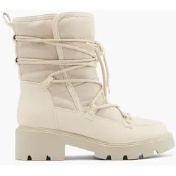 Boots - Damen - beige